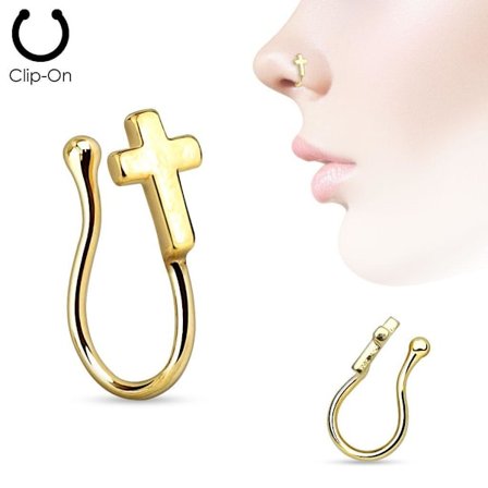 Clip On Stjärnformad "fake" näspiercing (3 val)