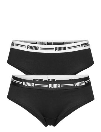 Puma Women Brazilian 2P Hang Lingerie Panties Brazilian Panties Sort PUMA