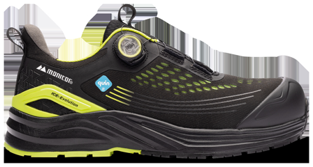 Monitor ICE Evolution Vibe Skyddssko svart, BOA, S1PS 36, Skor