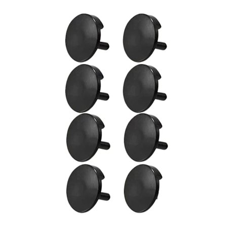 Airfryer udskiftning runde fødder fødevarekvalitet silikone varmebestandige fødder til pande plade crisper plade bakke(8stk)