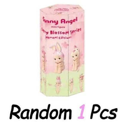 Søt Sonny Angel Cherry Blossom Series Hanami Edition Tilfeldig Blindboks Rosa Mini Dukkeleker for Barn Barnegaver GZW[YJD]