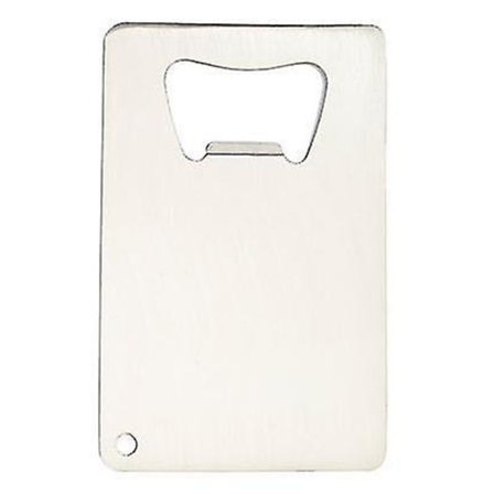 10 stk Kortformet Rustfritt Stål Ølflaskeåpner