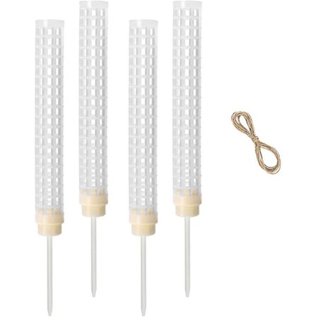 Pieni muovinen sammalpaalu - Kasvituki Monsteralle ja köynnöskasveille