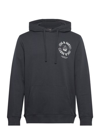 Ship Insignia Graphic Hoodie Grey Lyle & Scott