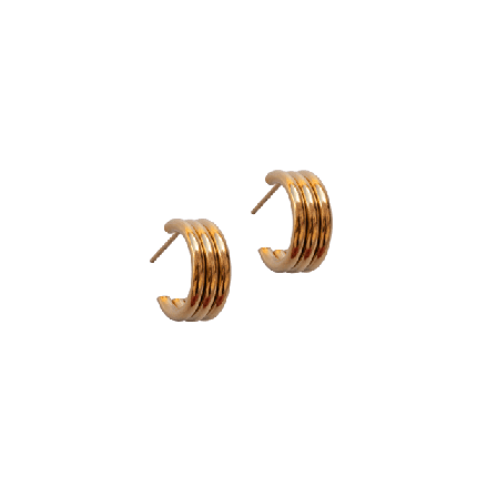 pfgSTOCKHOLM Camille Örhänge Örhängen Dam Guld ONESIZE