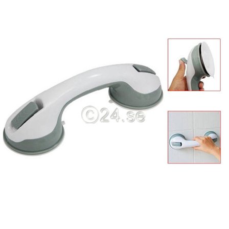 Hjælpemiddelhåndtag til badeværelset med selvklæbende sugekopper