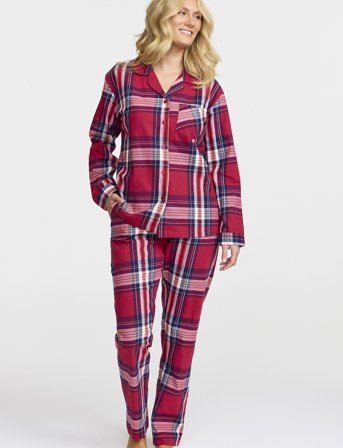 Damella of Sweden Pyjamas - Red - S