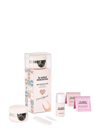 Le Mini Macaron Gel Manicure Kit, Coconut Yogurt - Nude - ONE SIZE