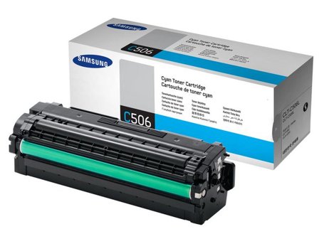 Samsung Tonerkassett, CLT-C506L, SU038A, cyan, singelförpackning, hög kapacitet - Lyreco - Toner och bläck - Tonerkassetter - Toner Samsung