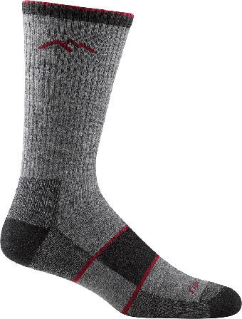 Darn Tough Men's Hiker Boot Sock Full Cushion Men hiking socks Grey XL