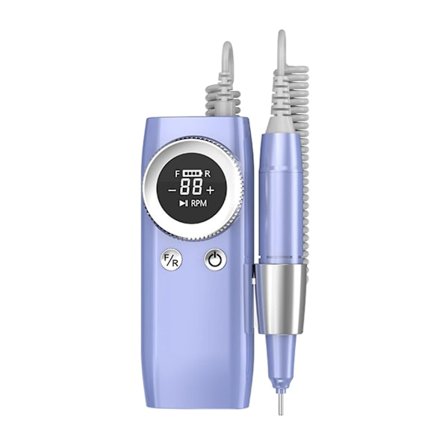 Sähköinen Kynsiviila Kynsien Hiomakone Ammattimainen LCD-näyttö 36W 45000 RPM Manikyyri Pedikyyri Työkalu Helppokäyttöinen Alhainen Melu 5000mAh USB 