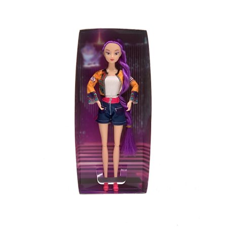 Kpop Demon Hunters Dockor - Rumi Mira Zoey Anime Toimintahahmot Tytöille, Kauniita DIY Keräilyleluja