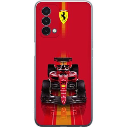 Yhteensopiva Puhelinkuori OnePlus OnePlus Nord N200 5G Ferrari Formula 1 -auto ikonisessa punaisessa muotoilussa urheilullisella tarkkuudella