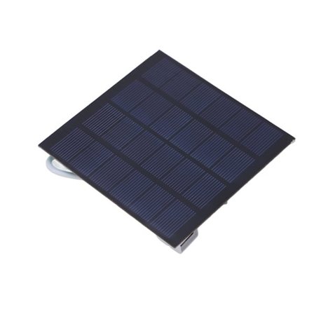 Mini solcellepanel DIY-oplader 6V 1,5W monokrystallinsk til cykel mobiltelefon powerbank camping