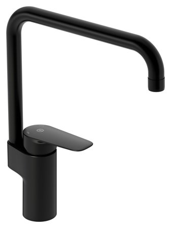 Gustavsberg Atlantic Kjøkkenkran matt svart, blyfri Uten maskinavstengning, Baderom