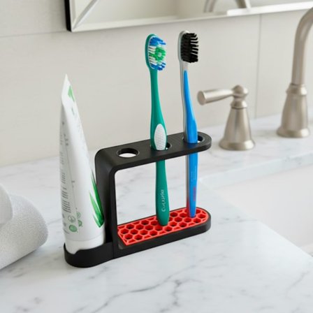 Toothbrush and paste holder - Organizer