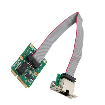 Mini PCIe Netværkskort 10 100 1000Mbps Selvtilpasning Stabil RJ45 LAN NIC Kort til Desktop Computer