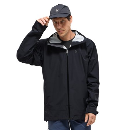 Haglöfs Rosson Proof Jacket Men True Black - Herren - M