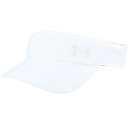 Under Armour - Vit visor Keps - Women's Iso-chill Launch Gray Visor @ Hatstore