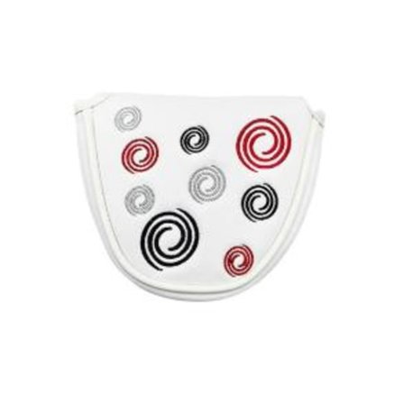 Golf Head Cover Golf Mallet Puttertrekk Lær Headcover Magnetisk Lukking