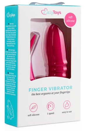 Kjøp Easytoys Finger Vibrator Pink - Fingervibrator | God pris