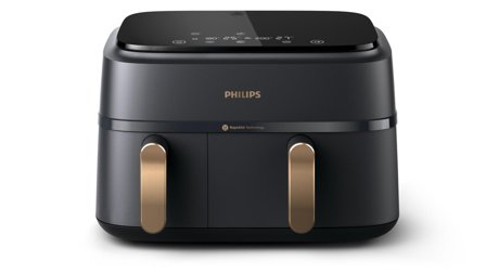Philips Series 3000 NA352 - varmluftsteker - charcoal gray/copper