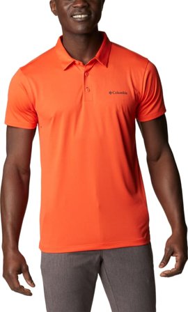 Columbia Montrail Men ́s Triple Canyon Tech Polo Men short-sleeved sweaters Orange L