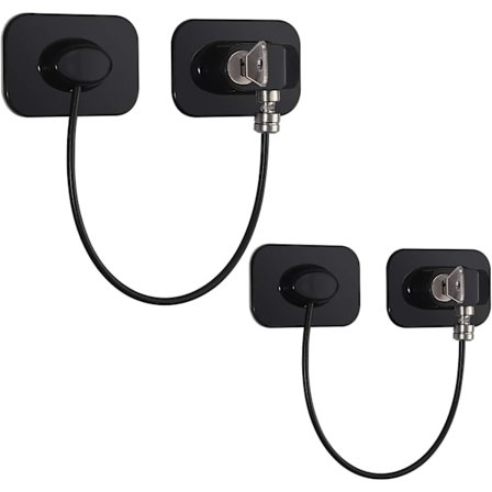 【Inget behov av att borra】 Barnsäker fönsterlås har en stor yta av ​