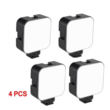 LED videolys 6500K utfyllingslampe 4 STK 4 STK