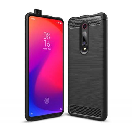 Xiaomi Mi 9t Stöttåligt Skal Slimcarbon Svart