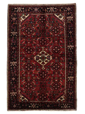 Medaillon Hamadan Teppich 160X244 Wolle