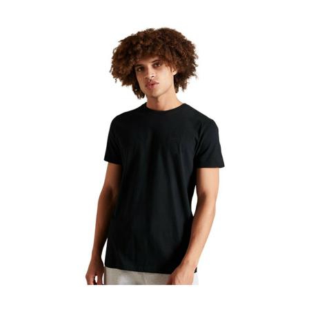 Superdry, Vintage Logo Emb Tee 10 T.Shirt Czarny, Mężczyzna, Rozmiar: S