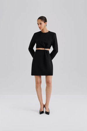 Malina - Sutton mini dress - 42 - Black