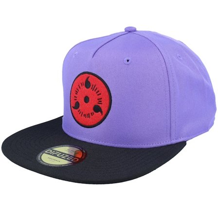 Difuzed - Violet snapback Casquette - Naruto Shippuden Purple/Black Snapback @ Hatstore