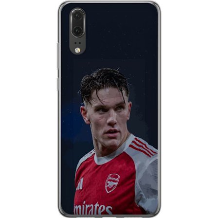 Yhteensopiva Puhelinkuori Huawei P20 Pastellivärikkäät sateenkaaret, joissa on valkoiset tähdet ja pehmeä väriero taivaallisessa unelmahimmessä