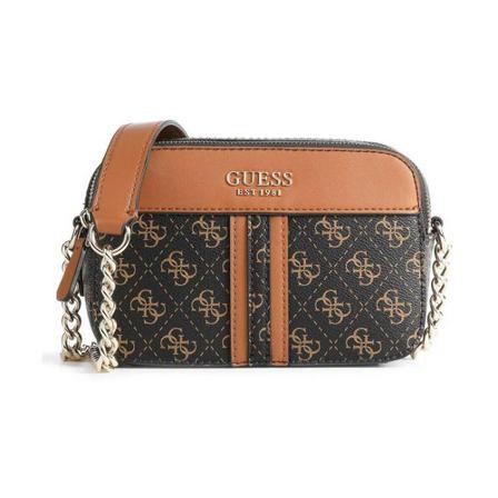 Guess, Shoulder Bags Bruin, Dames, Maat:ONE Size