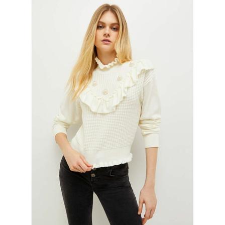 Liu Jo, Turtlenecks Biały, Kobieta, Rozmiar: M