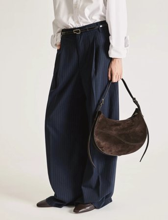 ATP Atelier Liveri Walnut Suede/Vacchetta - Brown - ONE SIZE