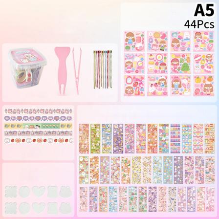 1Set Gooka Stickers Set Hand Account Kawaii DIY Handmade Toys S A5
