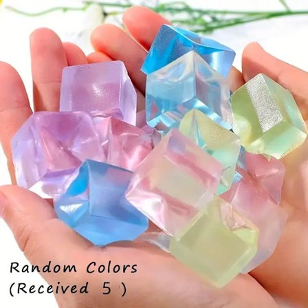 10 stk. Isterninger Squishy Legetøj, Tryk for Stresslindring