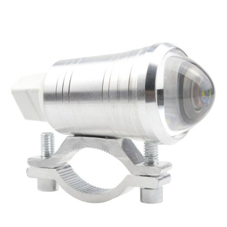 LED Strålkastare Motorcykel Körstrålkastare SILVER SILVER