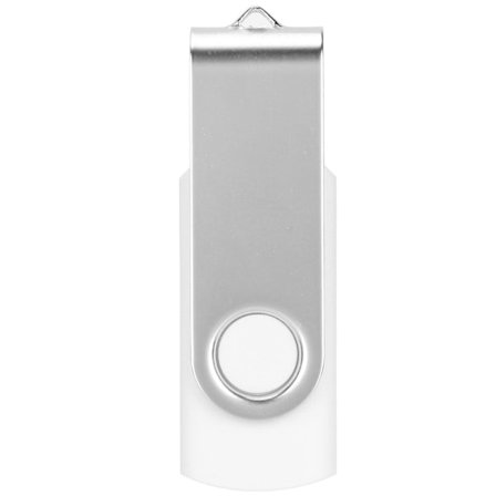 USB-minne 1GB Candy White Rotatable Bärbar Lagringsminne Kompatibel med PC Tablet