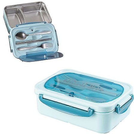 Matboks i 304 rustfritt stål kan varmes i mikrobølgeovn