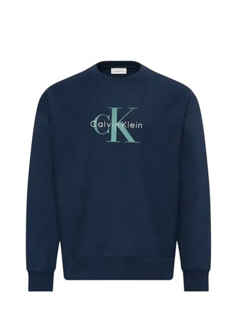 Calvin Klein Jeans | Ls Premium Terry Monologo Cn Swt | L