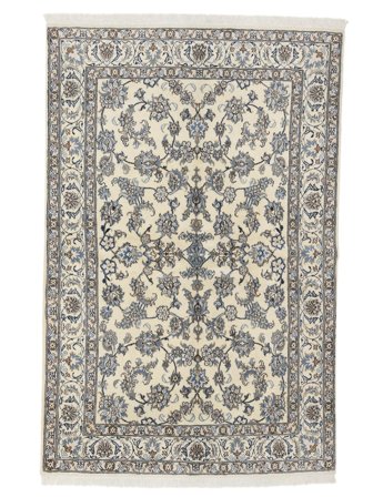 Handgeknoopt Perzisch Nain Vloerkleed 168X250