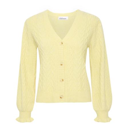 Karen by Simonsen BeateKB Cardigan Gul, Dame Cardigans