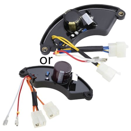 8 kW:n AVR-varageneraattori, automaattinen jännitteensäädin, kolmivaiheinen kaareva muoto 14 cm