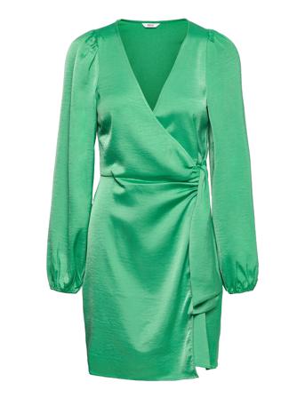 Enrobyn Ls V-N Dress 6785 Green Envii