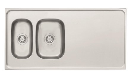 Contura G12 Diskbänk vändbar 60 x 120 cm, Kök