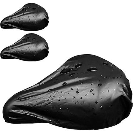3-pack Vattentätt Cykelsadelskydd, Vatten- och Dammtätt Cykelsadelskydd med Elastik, Vattentätt och Dammsäkert